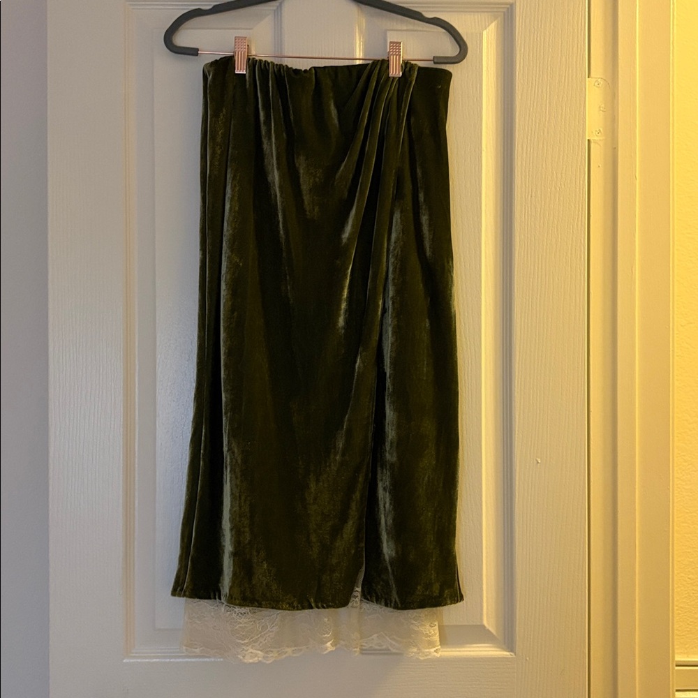 Anthropologie Sage Green Skirt